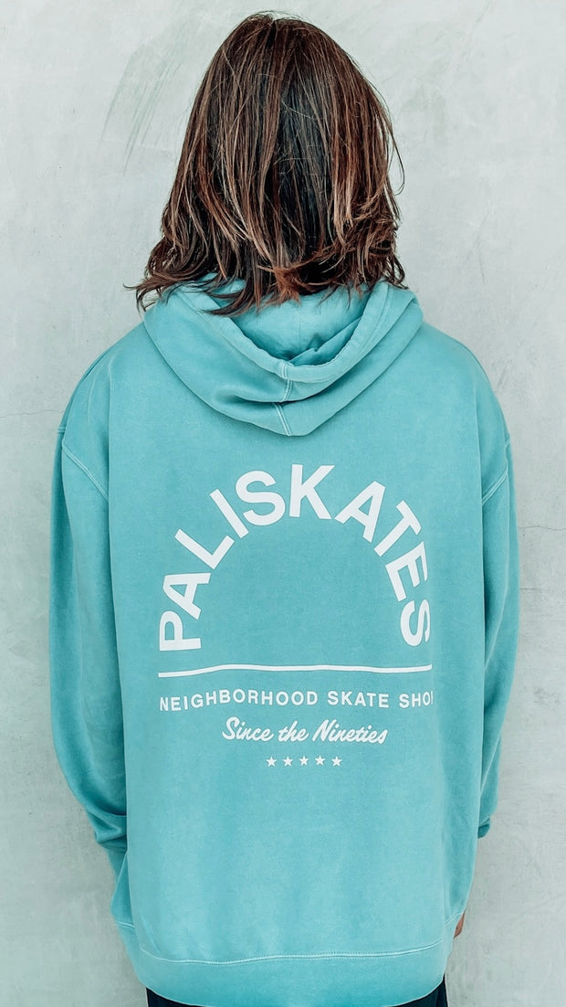 Since the 90s Pigment Mint Pullover Hoodie