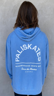 SINCE THE 90'S PIGMENT LIGHT BLUE MIDWEIGHT HOODIE