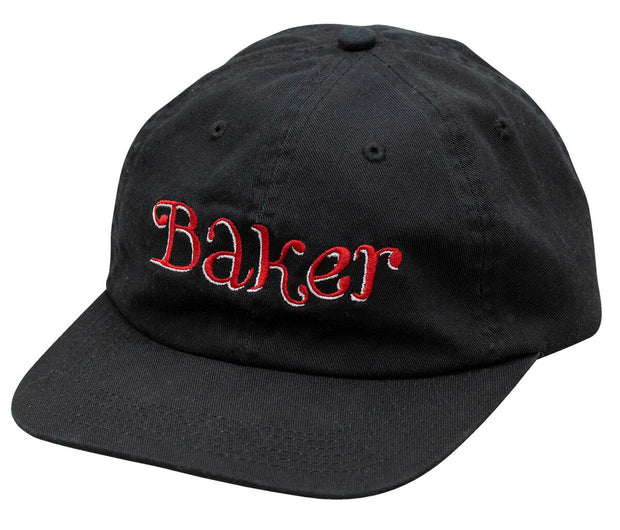 Baker Times New BLK Snapback