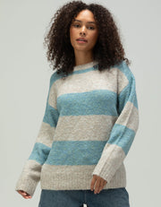 BDG Stripe Bouclé Sweater