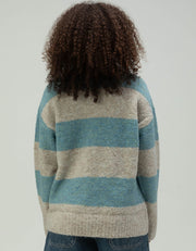 BDG Stripe Bouclé Sweater