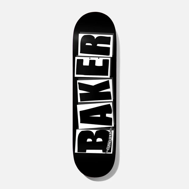 BAKER BRAND LOGO DECK - BLACK/WHITE