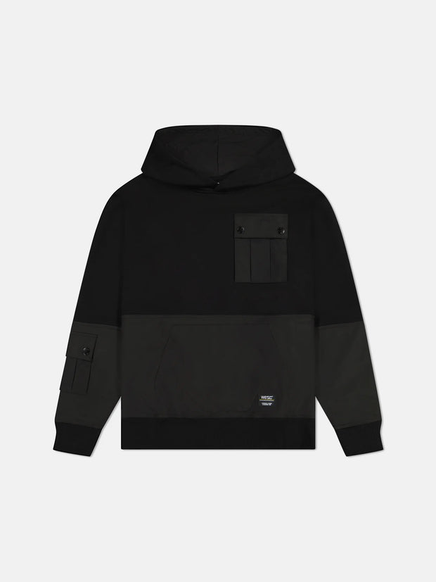 Black 90's Mike Utility Co. Hoodie