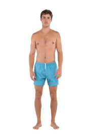 Blue Great White Lined Gym Shorts