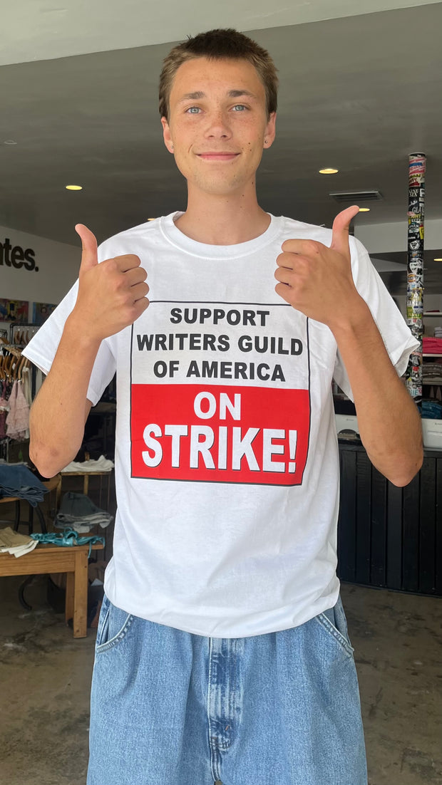 Support Writers Guild of America on Strike Tee