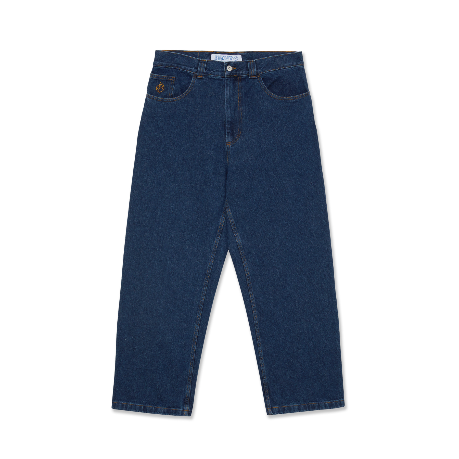 Polar Big Boy Pants Denim Dark Blue – Paliskates