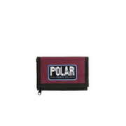 Polar Earthquake Key Wallet Wine / Oxford Blue