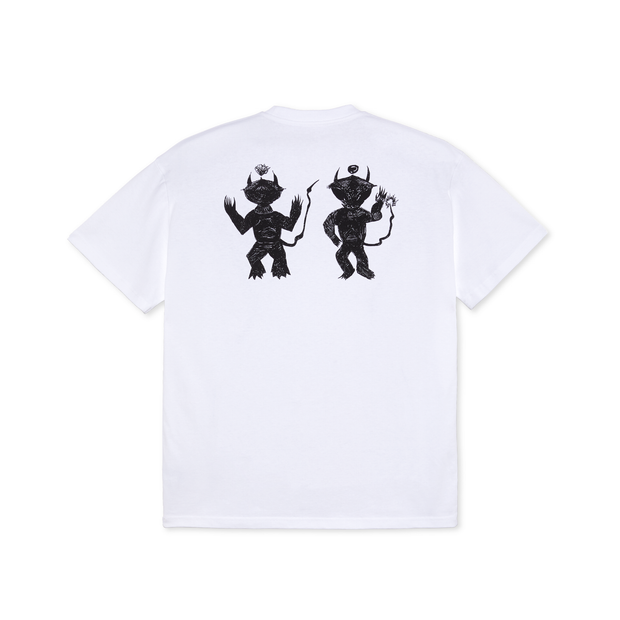 Polar Mens Little Devils Tee White