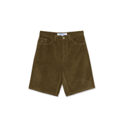 Polar Big Boy Cord Shorts Brass