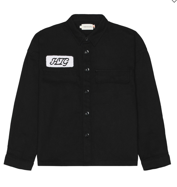 HTG L/S Black Work Shirt