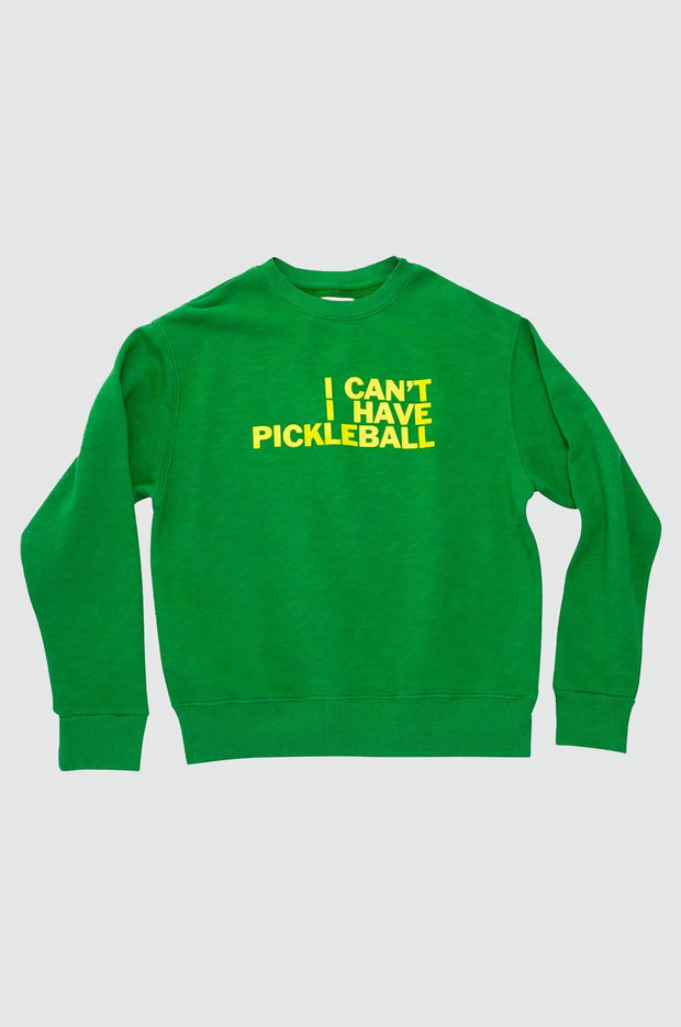 ARCHIE I CAN'T Green Crewneck