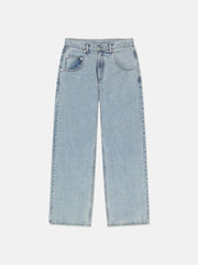 Authentic Light Wash Jay Wide Leg Jeans