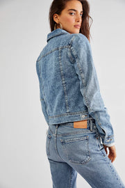 Free People Rumors Denim Jacket