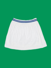 MARIA PLEAT White Athletic Skort