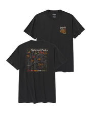 National Park Outline Checklist Tee