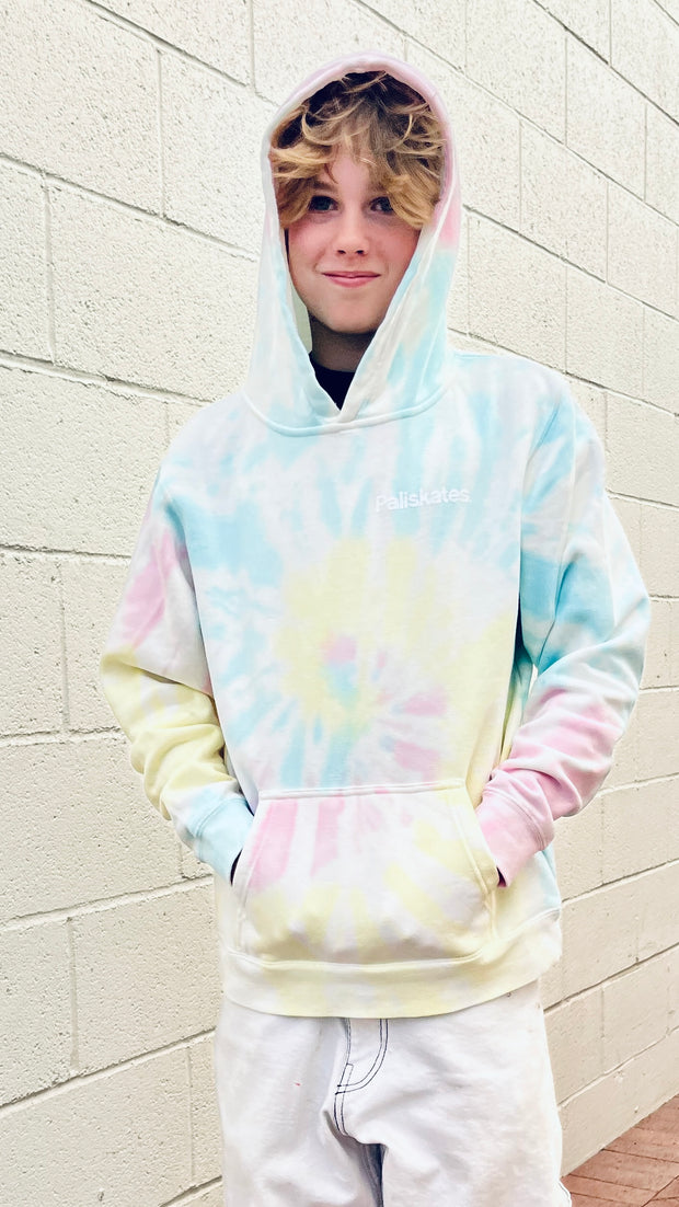 Youth Since the 90s Tie Dye Sunset Swirl Pullover Hoodie