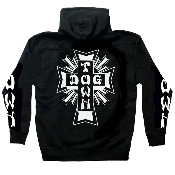 Dogtown Cross Logo Zip Hooded Sweatshirt