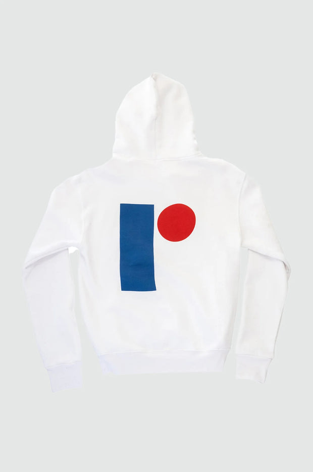 RICHIE R White Hoodie