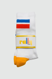 RALLY White Socks