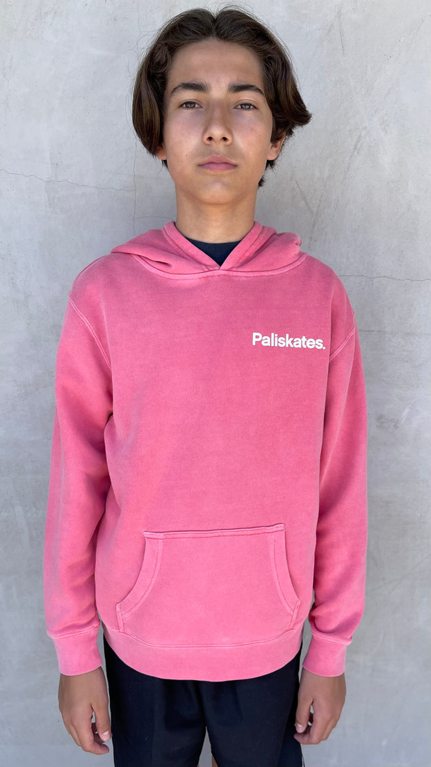 Youth Since the 90s Pigment Pink Pullover Hoodie