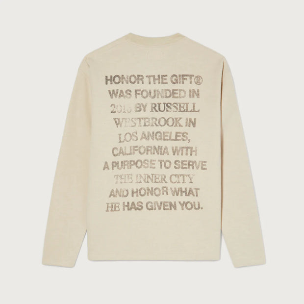 Honor the Gift Bone 2016 L/S Shirt