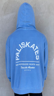 SINCE THE 90'S PIGMENT LIGHT BLUE MIDWEIGHT HOODIE