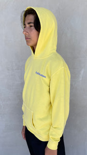 Youth Since the 90s Pigment Light Yellow Pullover Hoodie