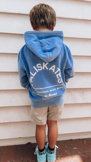 Toddler Since the 90s Pacific Blue Pullover Hoodie