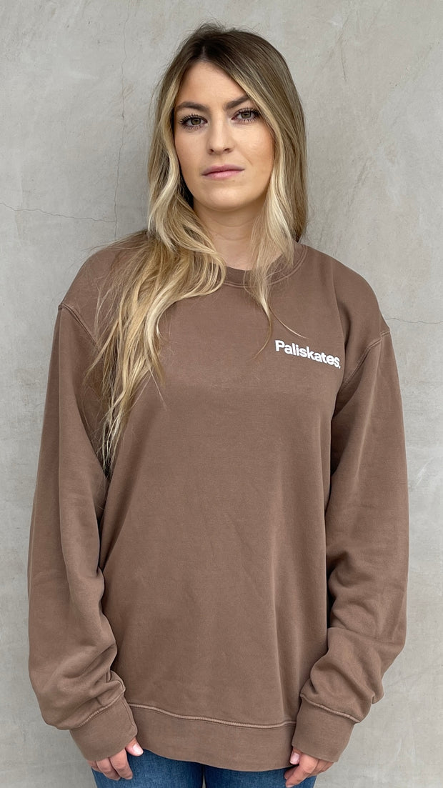 SINCE THE 90'S PIGMENT CLAY MIDWEIGHT CREW NECK SWEATSHIRT