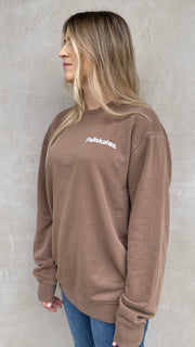 SINCE THE 90'S PIGMENT CLAY MIDWEIGHT CREW NECK SWEATSHIRT