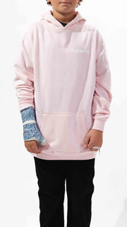 Youth Since the 90s Light Pink Pullover Hoodie