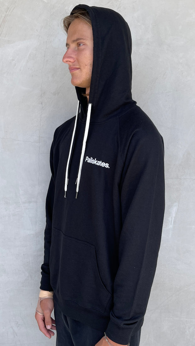 SINCE THE 90S BLACK LIGHTWEIGHT PULLOVER HOODIE