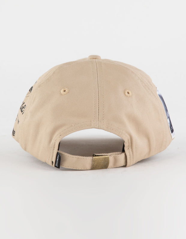 Primitive Dirty P Strapback Hat in Cream