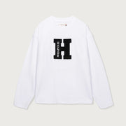 Honor the Gift White Holiday Campus Crewneck