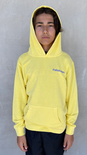Youth Since the 90s Pigment Light Yellow Pullover Hoodie