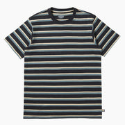 Dickies Skateboarding Striped T-Shirt Black/Lincoln Green Stripe