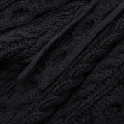 Honor the Gift Black Cable Knit Pant