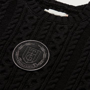 Honor The Gift Kids HTG® Black Cable Knit Jumper