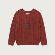 Honor The Gift Kids HTG® Maroon Cable Knit Jumper