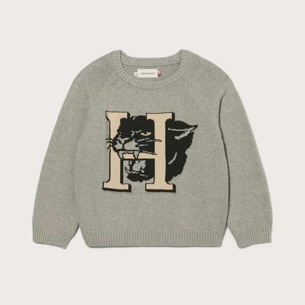 Honor The Gift Kids Grey Mascot Sweater