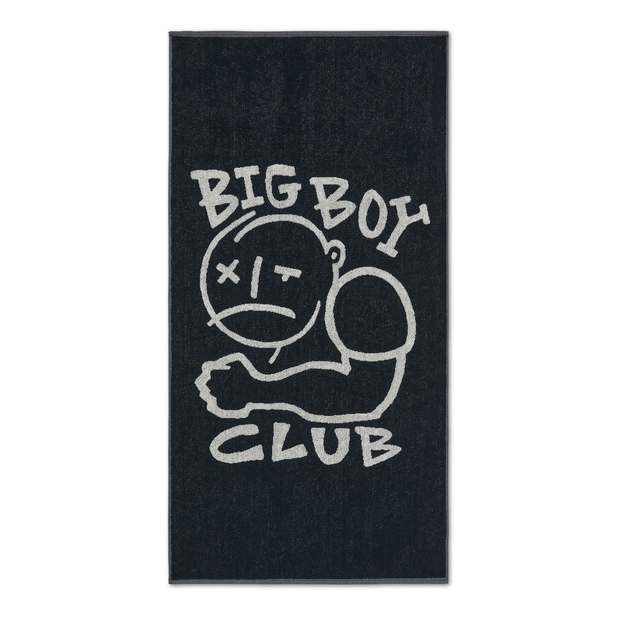Polar Black Big Boy Club Beach Towel