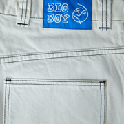 Polar Washed White Big Boy Work Shorts
