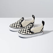 Vans Toddler Black White Checkerboard Classic Slip-On Shoe