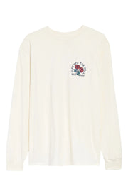VANS ANTIQUE WHITE NOW IS THE TIME LONG SLEEVE T-SHIRT